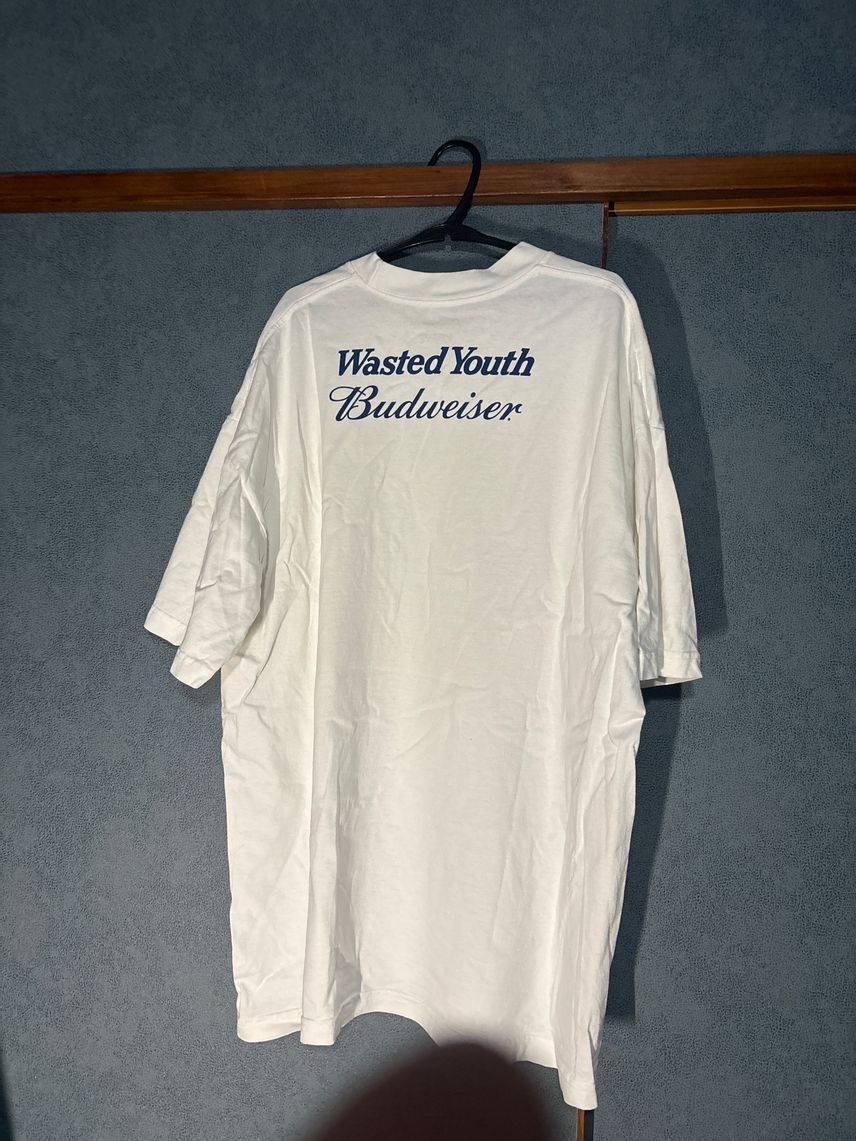 Wasted Youth X Budweiser Tee White / Verdy | eBay Wasted Youth X Budweiser Tee White / Verdy | eBay