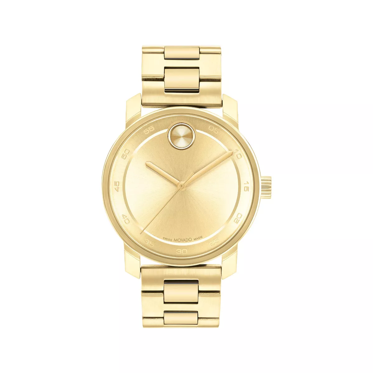 Movado yellow watch hot sale