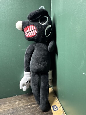 Siren Head Plush Cartoon Dog Stuffed Toy Doll Figure 12” Black New