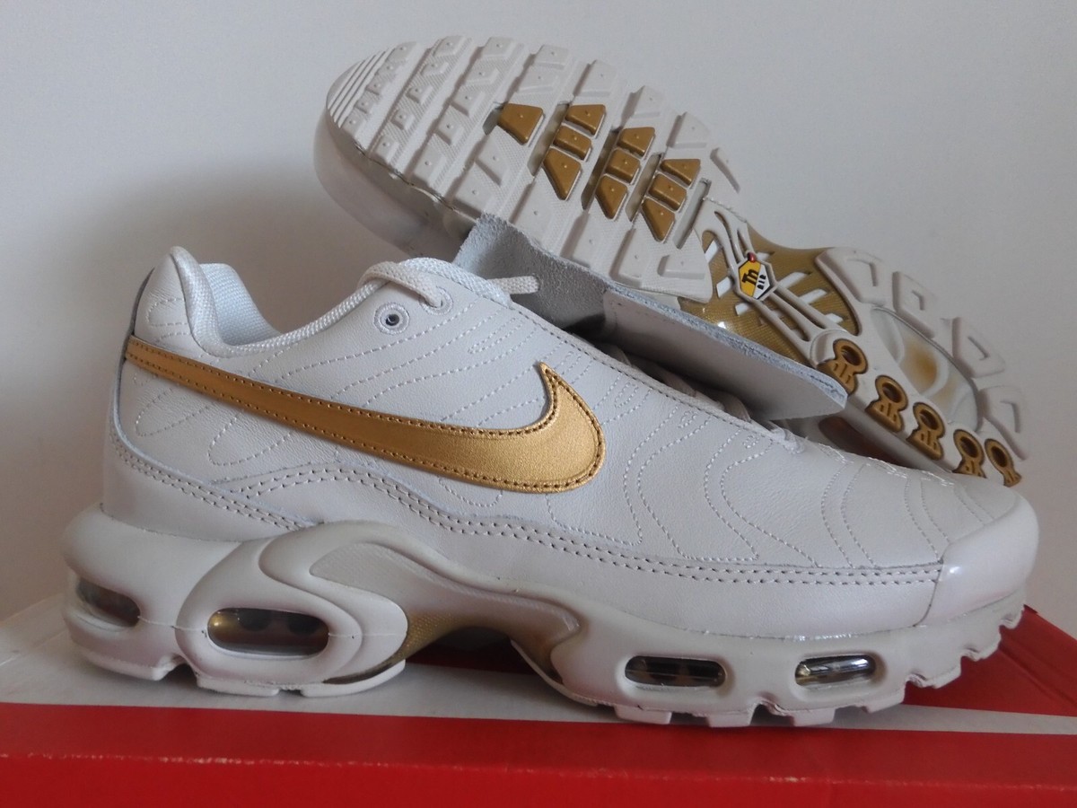 Scarpe Nike Nike Air Max Plus Oro Air Max Plus Università Oro Bianco