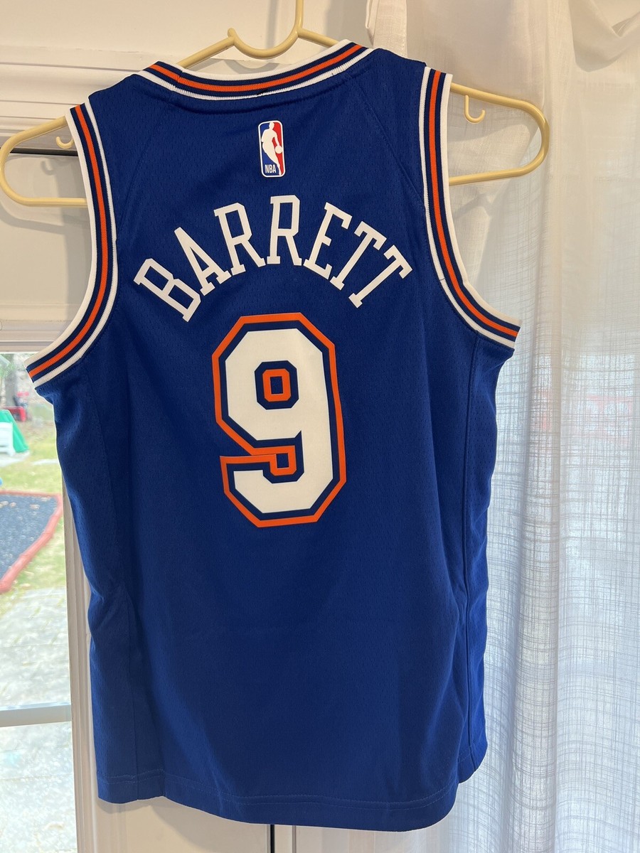 Nike Knicks Barrett #9 Royal NYKBR Dri-FIT Icon Youth Large