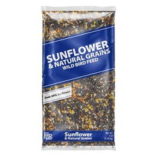 Sunflower  Grains Wild Bird Feed, Dry, 1 Count per Pack,