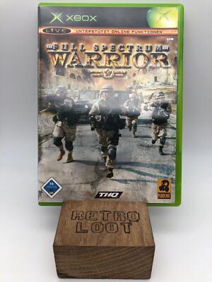 Full Spectrum Warrior (Microsoft Original Xbox OG) (2004) (Pandemic Studios) THQ