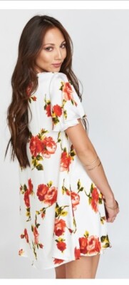 NWT Show Me Your Mumu Women's Medium Claire Mini Dress Flower Market Pink |  eBay