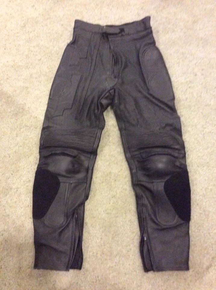 mujer mc gear cuero talla 10 pantalones y chaqueta traje de montar Foto 3 de 4