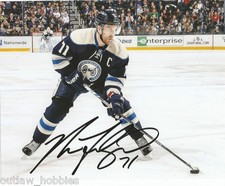 Columbus Blue Jackets Nick Foglino Signed Autographed 8x10 COA E