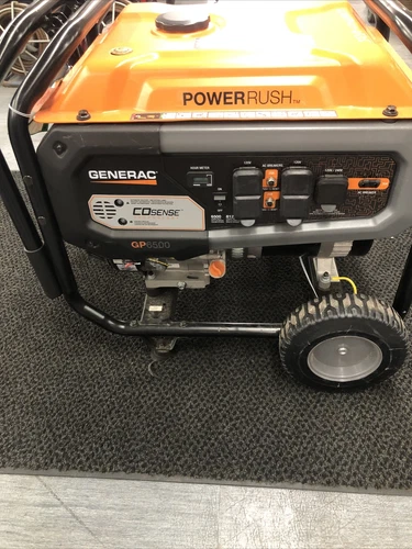 Generac GP Series 6500 W 240 V Gasoline Portable Generator