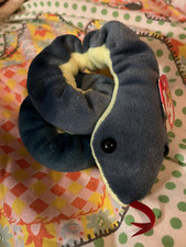Ty Beanie Baby Hissy the Snake DOB April 4, 1997 with tag in great condition