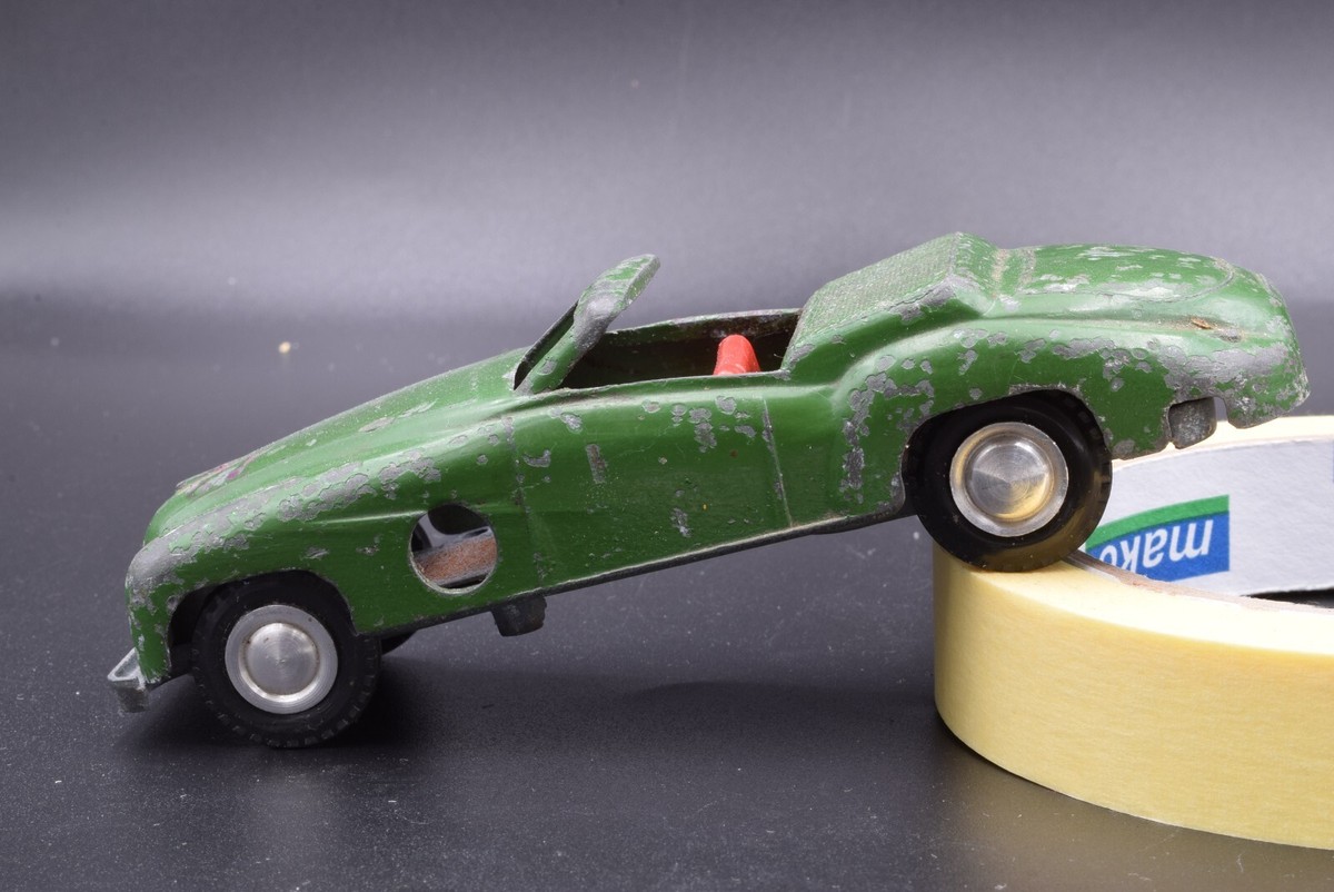 Jouet Mécanique Rare – Limousine Russe GAZ-12 En Fer – Télécommande Mécanique – Échelle 1:2