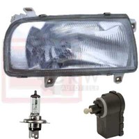 Scheinwerfer Rechts FüR VW Vento 01/92-98 H4 Inkl. Lampen Inkl. Motor