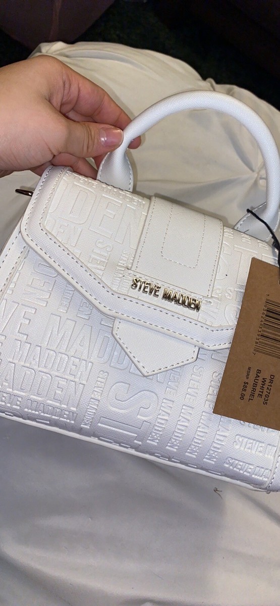Steve Madden☆ 上品バックル・クロスボディーバッグ Steve Madden crossbody bag White | eBay