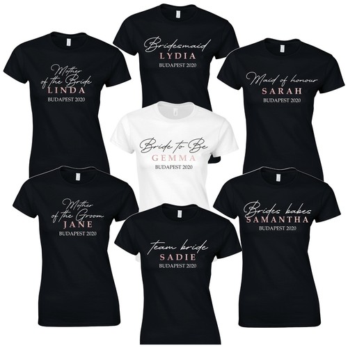 Elegant Hen Party T-Shirts Selection 
