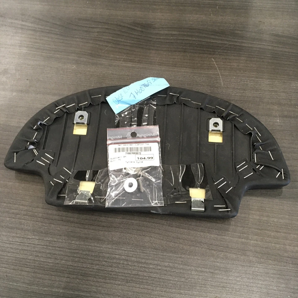 Respaldo BMW R1100RT/R1150RT 28L 71607693672 nuevo stock antiguo 3C Foto 2 de 3