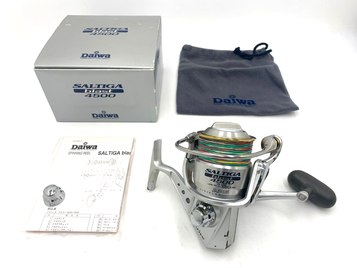 Daiwa SALTIGA blast 4500 Spinning Reel Big-game Fishing Daiwa SALTIGA blast 4500 Spinning Reel Big-game Fishing