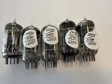 Vintage GE ECC83 12AX7 Long Plates Tested Good Tube Hi Fi Guitar Amp