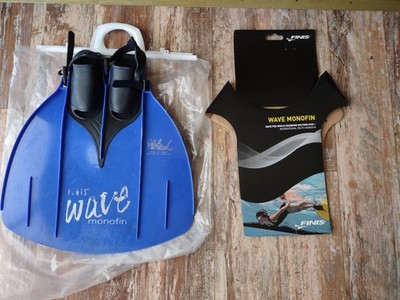 FINIS Rapid Monofin Single Blade Swim Training Fin for Youth- Blue - Fast Ship!