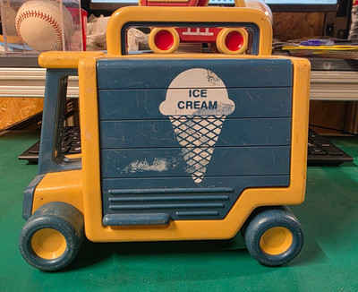 Vintage My First Tonka Ice Cream Toy Truck Bandai  1985