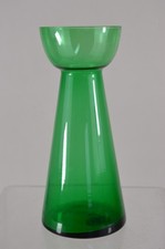 1. ALTE HYAZINTHEN VASE AUS SAMMLUNG - HANDARBEIT AUS GLAS UM 1910 / 1930