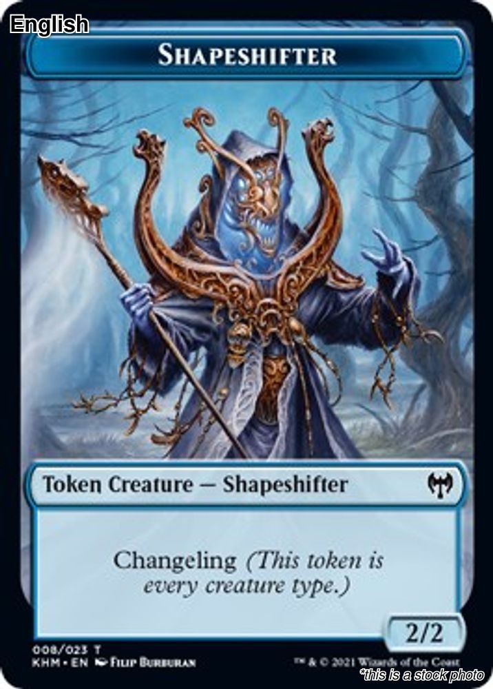 MTG Shapeshifter Token [KHM - 8] LP
