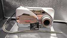 Olympus CAMEDIA D-580 ZOOM Compact Digital Camera 4MP 3x 1.8" Silver