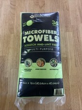 Member Mark Premium Microfiber Cleaning Towels 36 Count (Green)