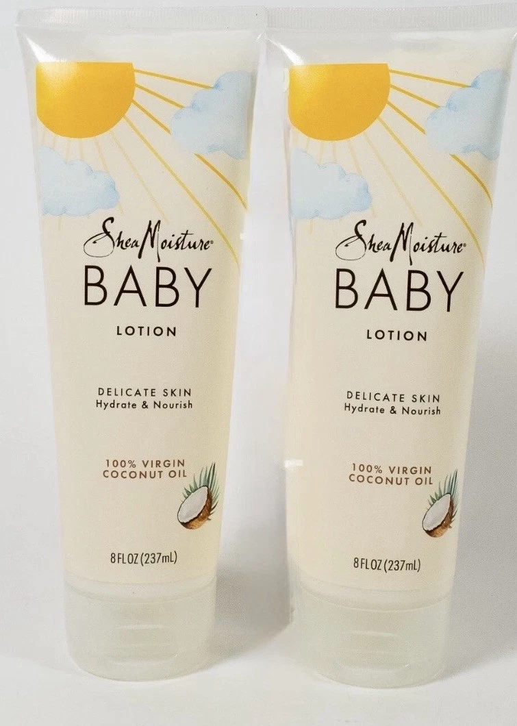 2 X Shea Moisture BABY lotion Delicate Skin Coconut Oil Hydrate 8oz Discontinued
Opens in a new wind