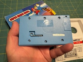 1988 Nintendo Super Mario Bros. Game & Watch YM-105 CIB IOB Complete Box works