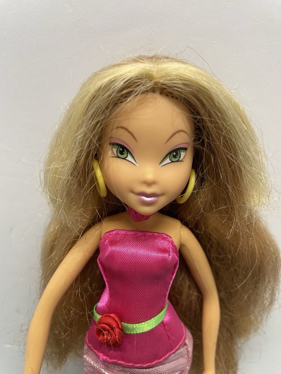 Mattel 2004 Winx Club FLORA Doll DANCE NIGHT Fashion Original