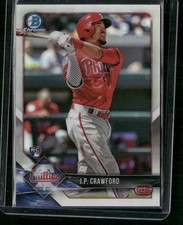 2018 Bowman Chrome #65 J.P. Crawford Refractor #/499