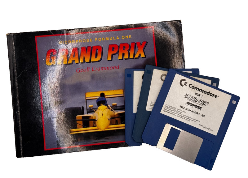 Gran Prix - Amiga - Commodore - Floppy Disk - Genuine - Retro -Vintage - Working