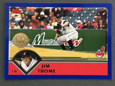 2003 Topps Home Team Advantage Jim Thome #71 Indians HOF *COMBINED SHIPPING!*