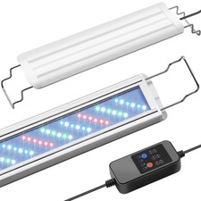 16-24in Plant Growth Aquarium LED Light with Timer, Full Spectrum Auto 24/7 L...