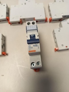 6er set Gewiss LS Schalter 6A 1P N 4.5KA C 1 Modul GW90025
