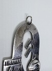 Old Pawn Vintage Native American Sterling Silver Rainbow Man Pendant — photo 4