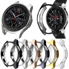 2 Pack Soft TPU Protector Watch Case Cover For Samsung Galaxy Watch 42mm 46mm