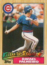 1987 Topps #634 Rafael Palmeiro