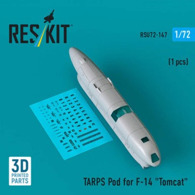 1/72 Reskit TARPS pod for F-14 Tomcat (1 pcs) (3D printed)