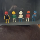 Playmobil Geobra 1974 Collectible Figures Lot of 5 Vintage Toys