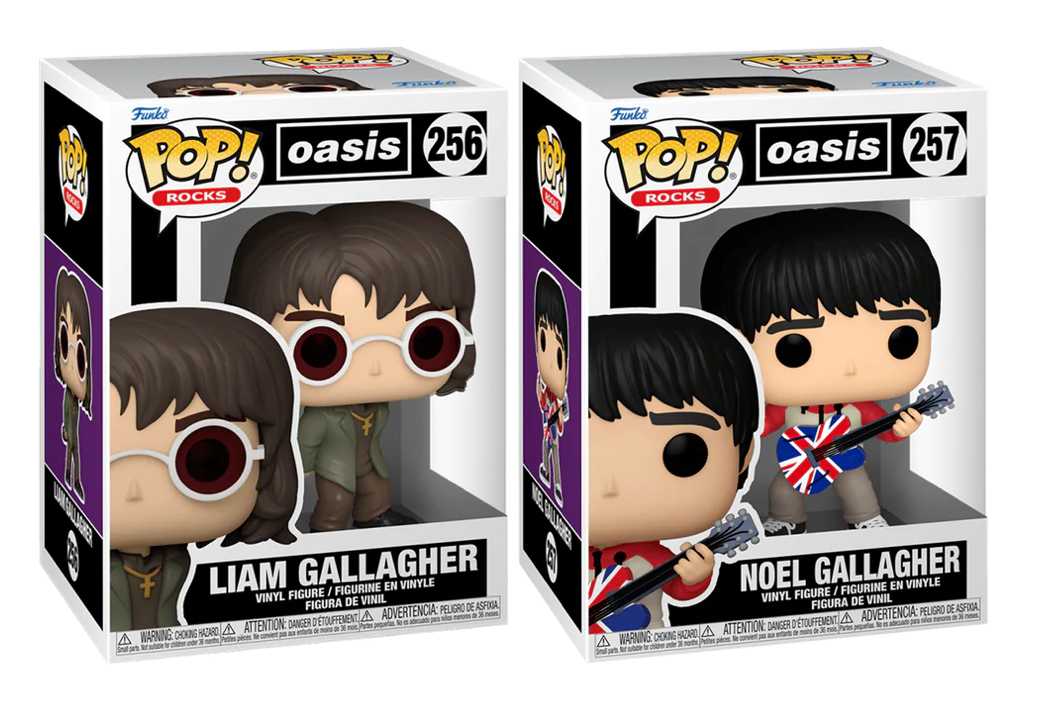 Funko Pop Rocks OASIS Liam & Noel Gallagher Collectible Vinyl