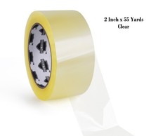 Carton Sealing Clear Tape for Parcel Packing 1.88 Inch x 55 Yards 1.75 Mil
