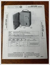 1950 Airline Radio Photofact Photograph Howard Sams Electronics Ephemera Chicago