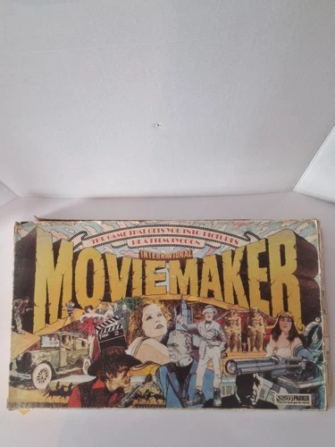 VINTAGE PARKER BROTHERS INTERNATIONAL MOVIE MAKER BOARD GAME - COMPLETE ?