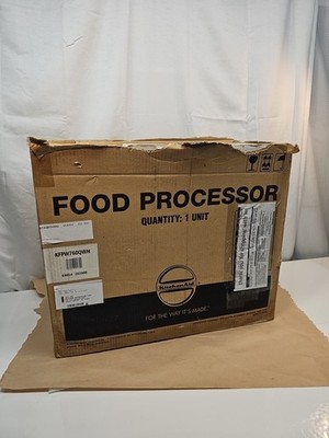 Unused 20-2000 KitchenAid food processor, model KFPW760QWH original In box white