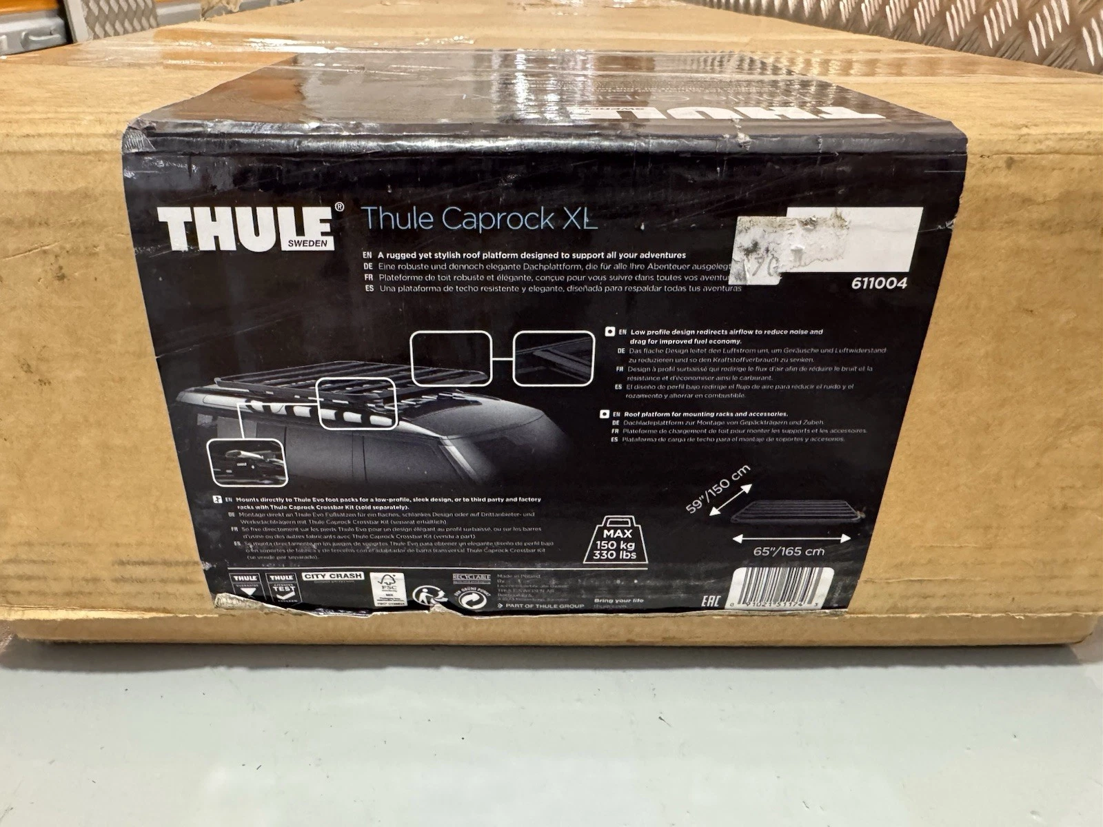 Thule Caprock XL Roof Platform Extra Large 611004 Brand New In Box 2