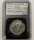 1942 50C MS65 Walking Liberty Half Dollar - NGC Bag Fragment -  Blast White PQ!