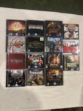 video game jewel cases 15 empty misc NO cd's/DVD's