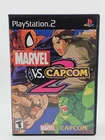 Sony Playstation 2 PS2 Marvel Vs Capcom 2 Disc + Case Cleaned & Tested