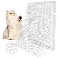 Scat Mat for Cats 16 x 13 Inch, 10 Pack Cat Deterrent Mat Outdoor Indoor, Cat...