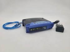 LINKSYS WRT54G V5 WIRELESS-G BROADBAND ROUTER 54MBPS 4-PORT 10/100 W ADAPTER