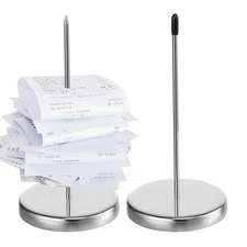 Receipt Holder 2pcs Ticket Holder Ticket Stabber for Restaurant Receipt Holde...